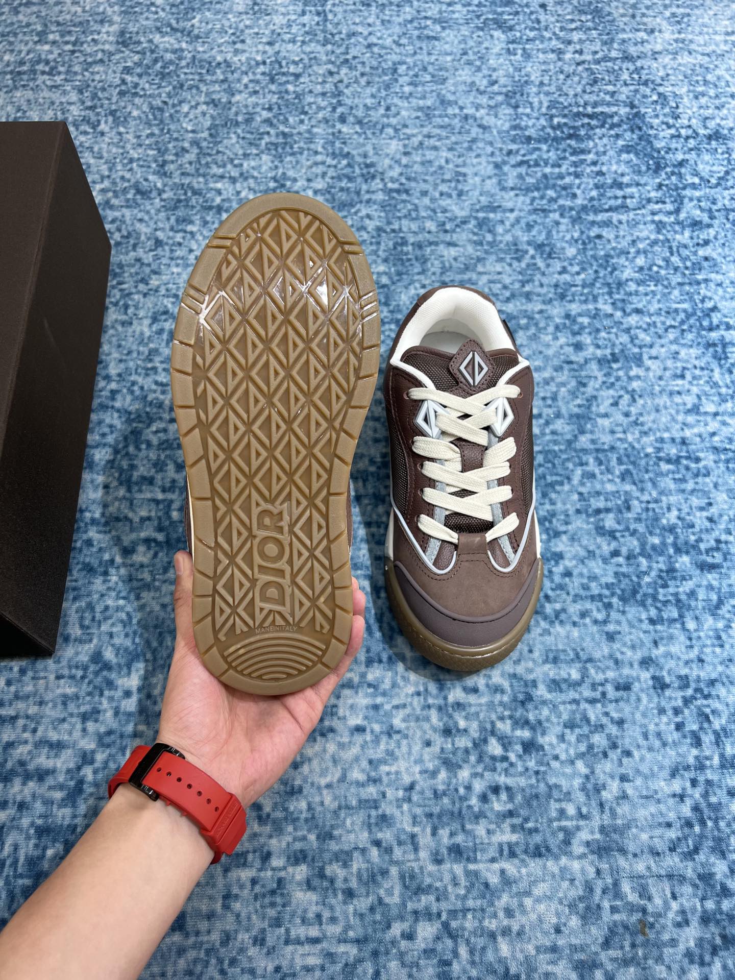 Christian Dior B713 Cactus Jack Dior Sneaker – Limited And Numbered Edition Dark Green For Men CD - Soul Replicas