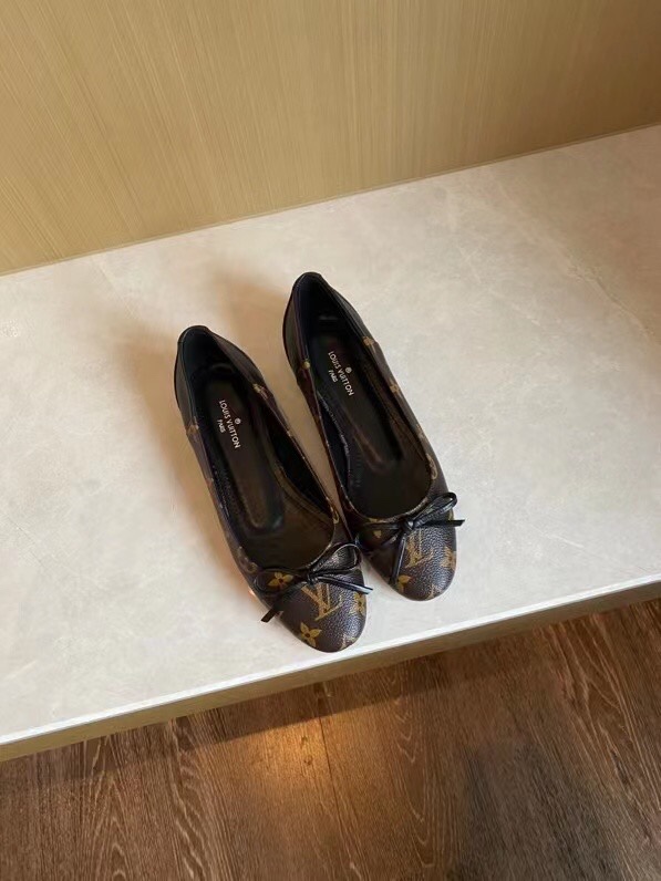 Louis Vuitton Women's Joy Ballerina Brown And Black For Women LV - Soul Replicas