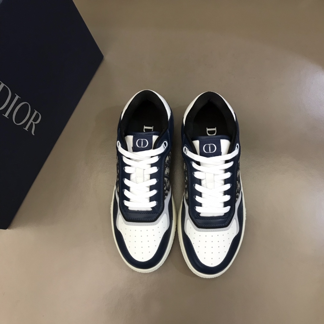 Christian Dior B27 Low-Top Sneaker Black/White For Men CD 3SN272ZIJ_H163 - Soul Replicas