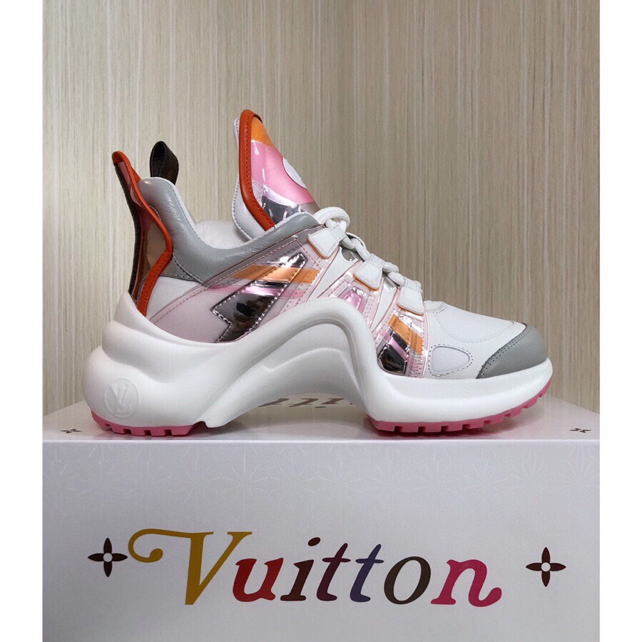 Louis Vuitton Women's LV Archlight Sneaker Light Pink For Women LV - Soul Replicas