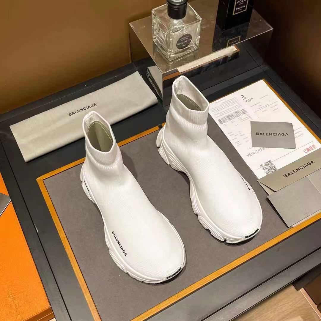 Balenciaga Speed Trainers White For Women - Soul Replicas