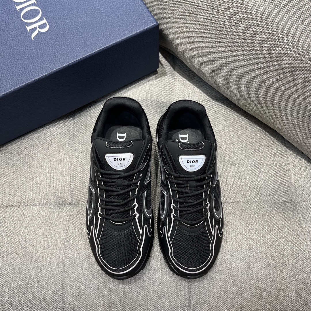 Christian Dior B23 Sneaker Black For Men CD 3SN279ZRF_H900 - Soul Replicas