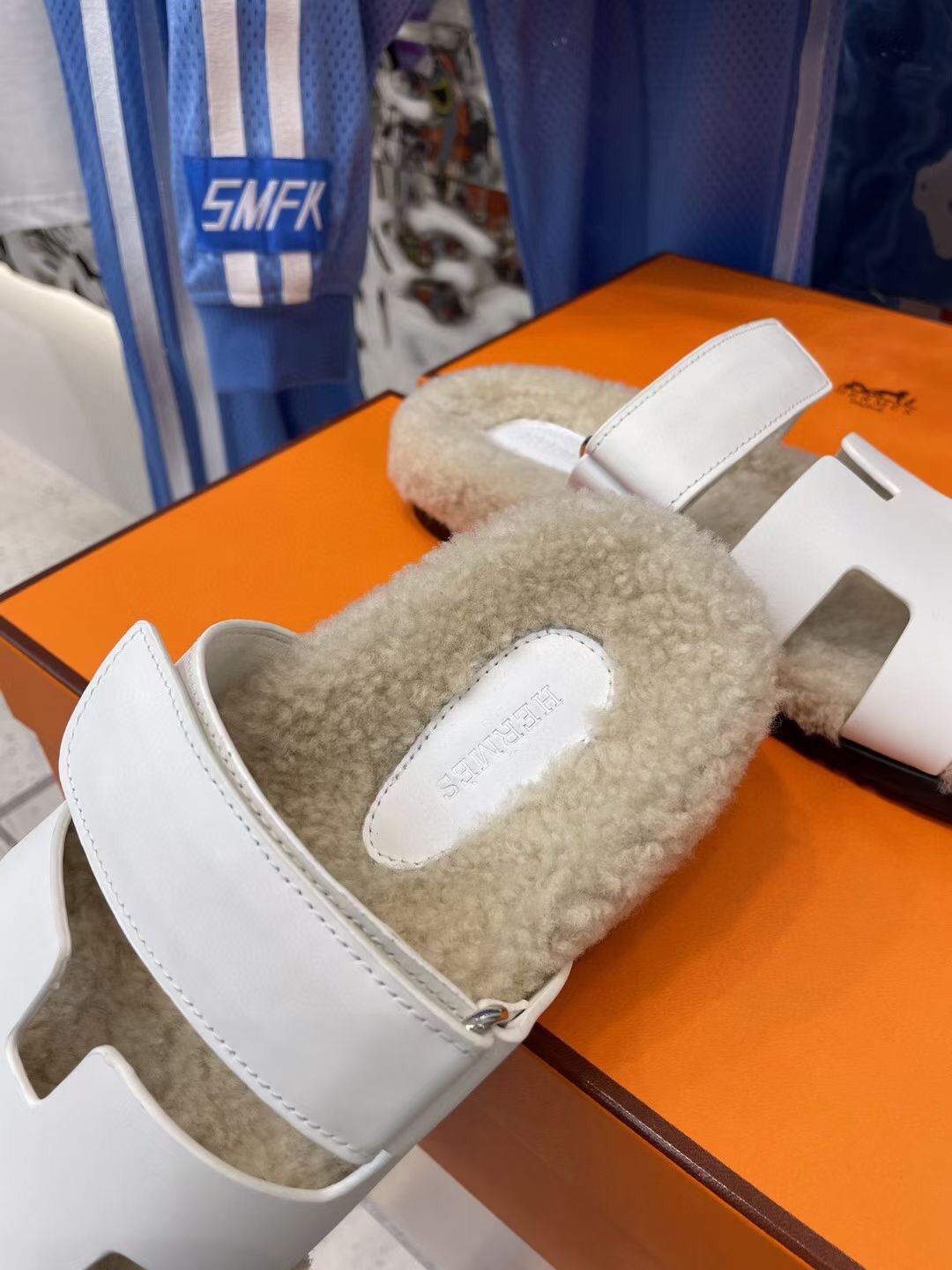 Hermes Chypre Sandal White For Women - Soul Replicas