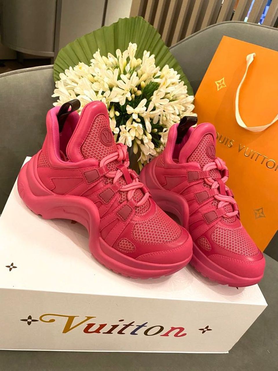 Louis Vuitton LV Archlight Sneaker Pink For Women LV - Soul Replicas