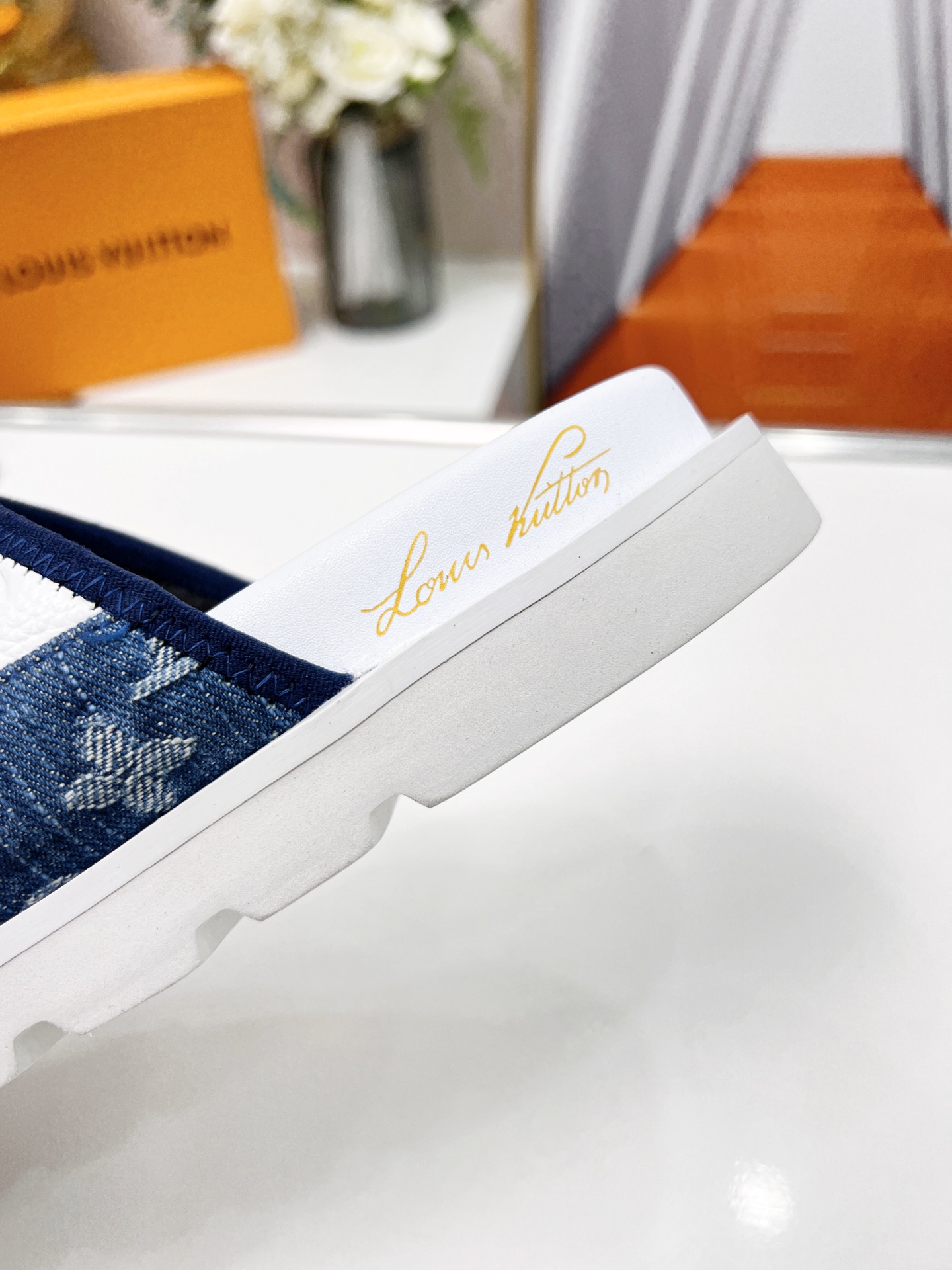 Louis Vuitton Women's Pool Pillow Comfort Mule Blue For Women LV - Soul Replicas