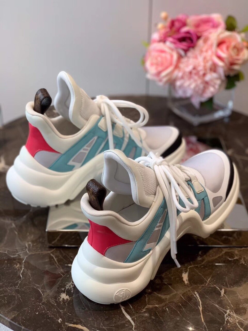 Louis Vuitton LV Archlight Technical Fabrics Light Blue For Women LV 1A7QA8 - Soul Replicas