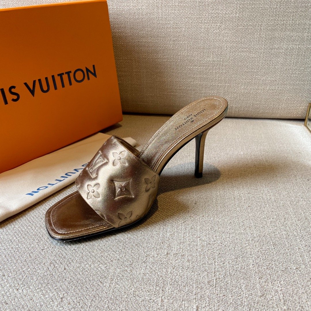 Louis Vuitton Women's Revival Mule Bronze For Women LV - Soul Replicas