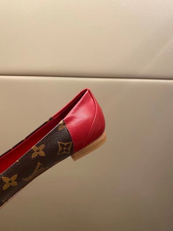 Louis Vuitton Women's Joy Ballerina Red For Women LV - Soul Replicas