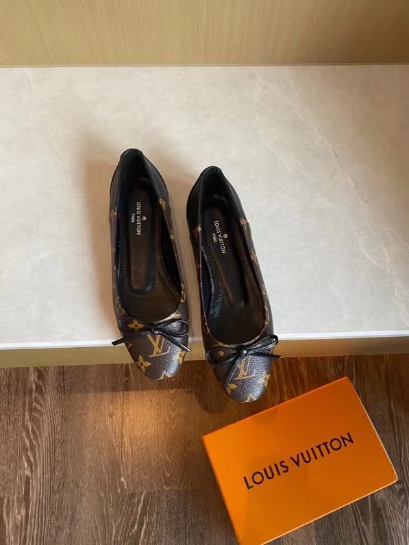 Louis Vuitton Women's Joy Ballerina Brown And Black For Women LV - Soul Replicas