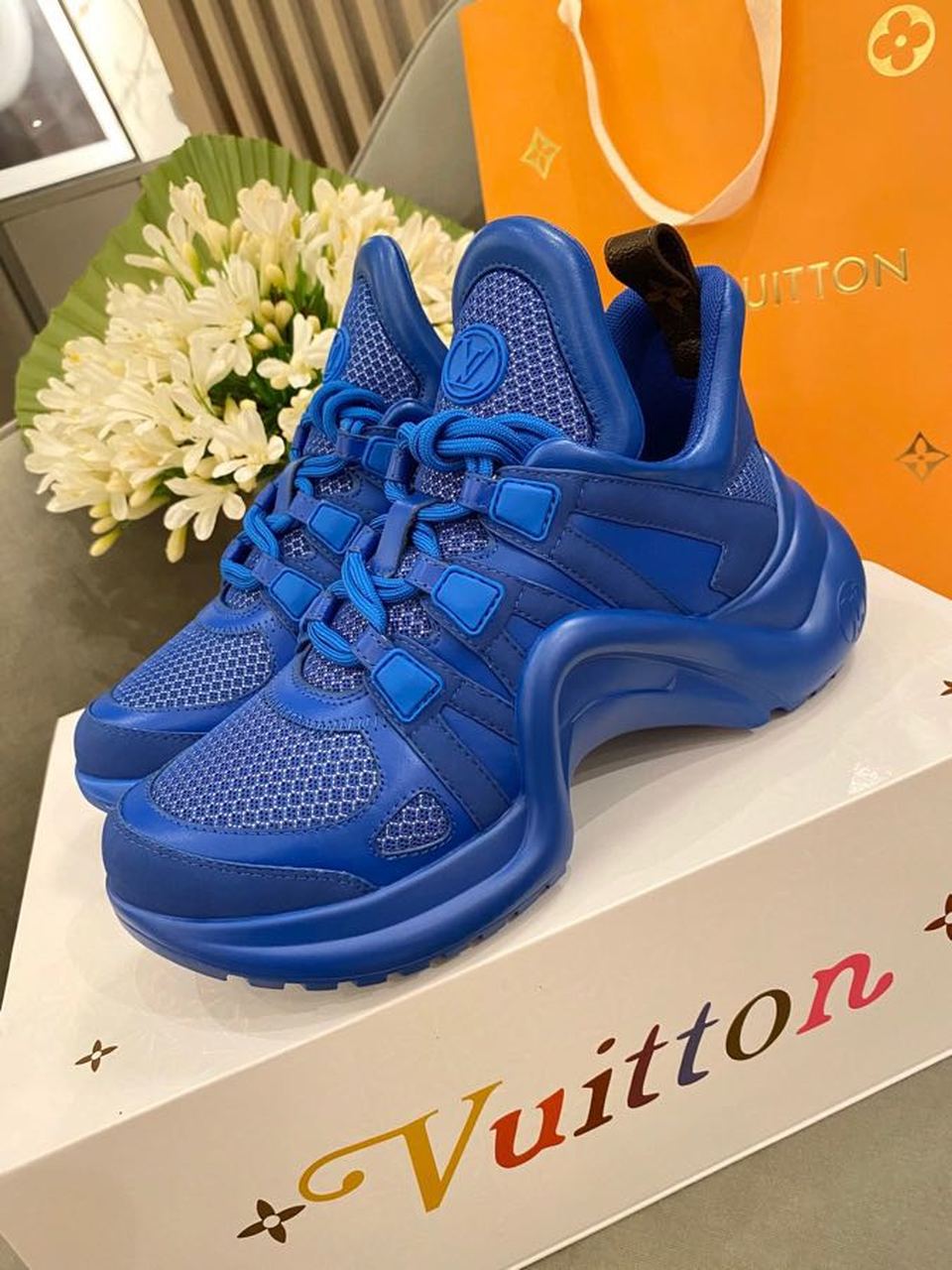 Louis Vuitton LV Archlight Sneaker Blue For Women LV - Soul Replicas