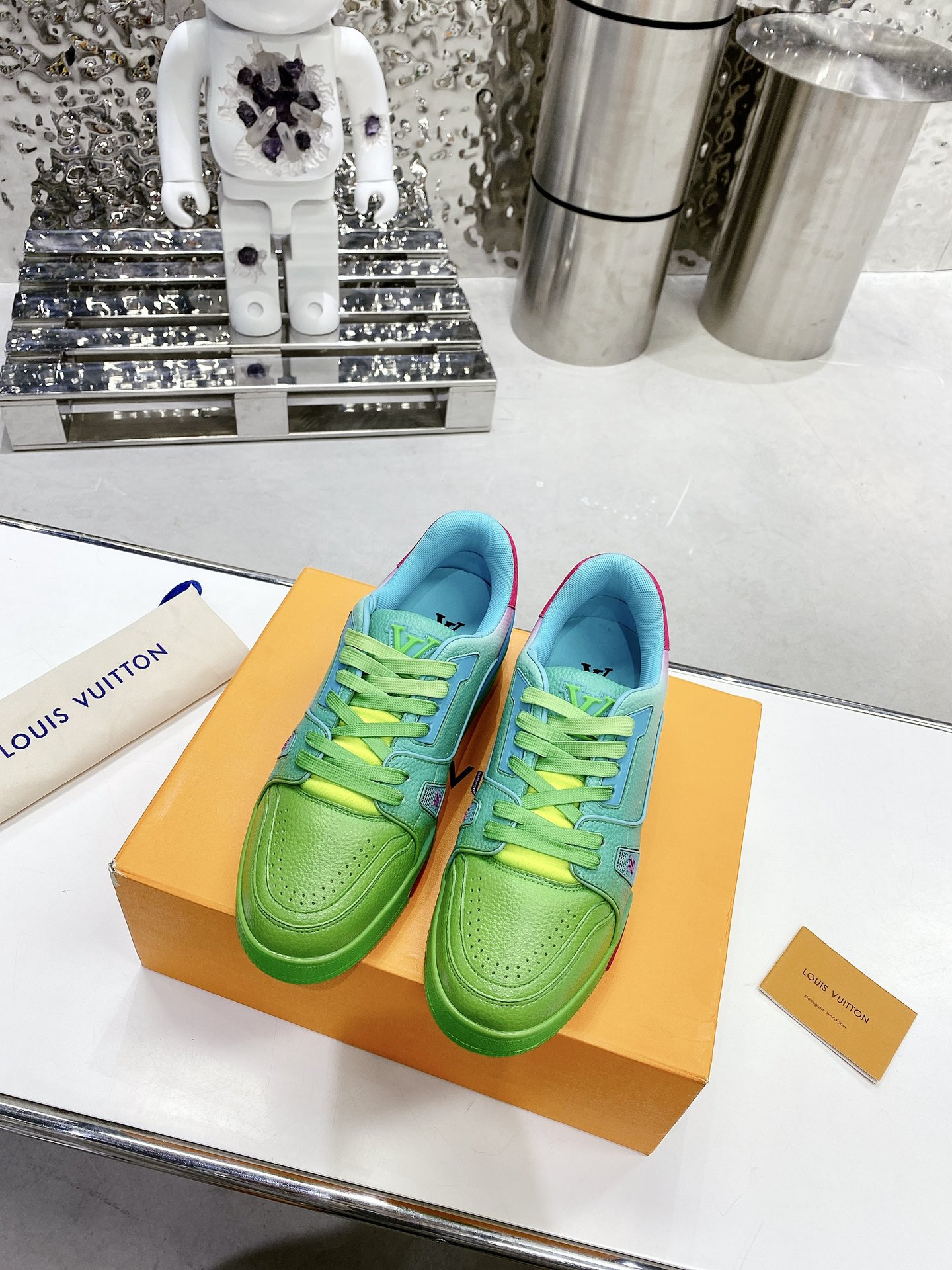 Louis Vuitton Women's LV Trainers Multicolor For Women LV - Soul Replicas