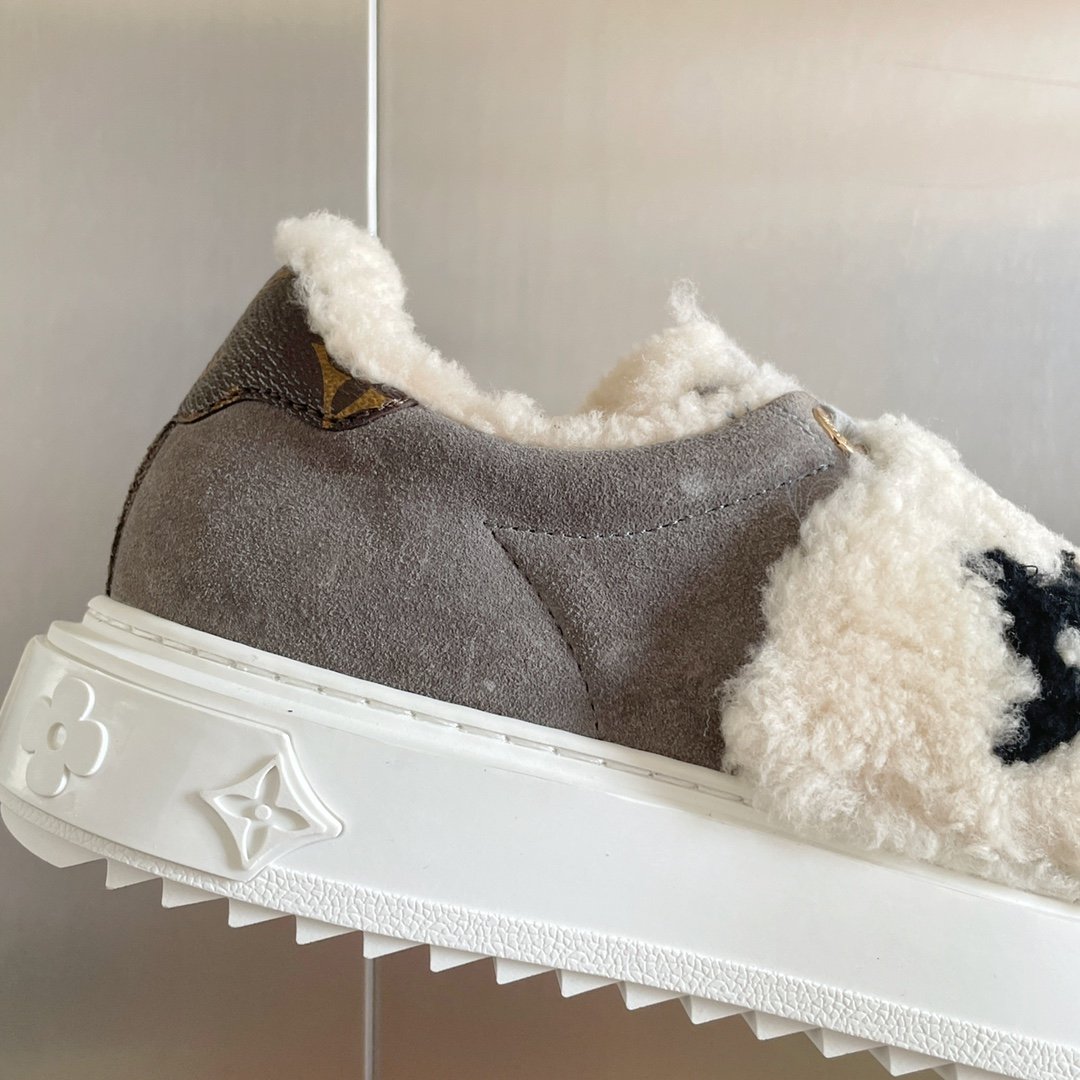 Louis Vuitton Women's Time Out Sneaker Grey For Women LV - Soul Replicas