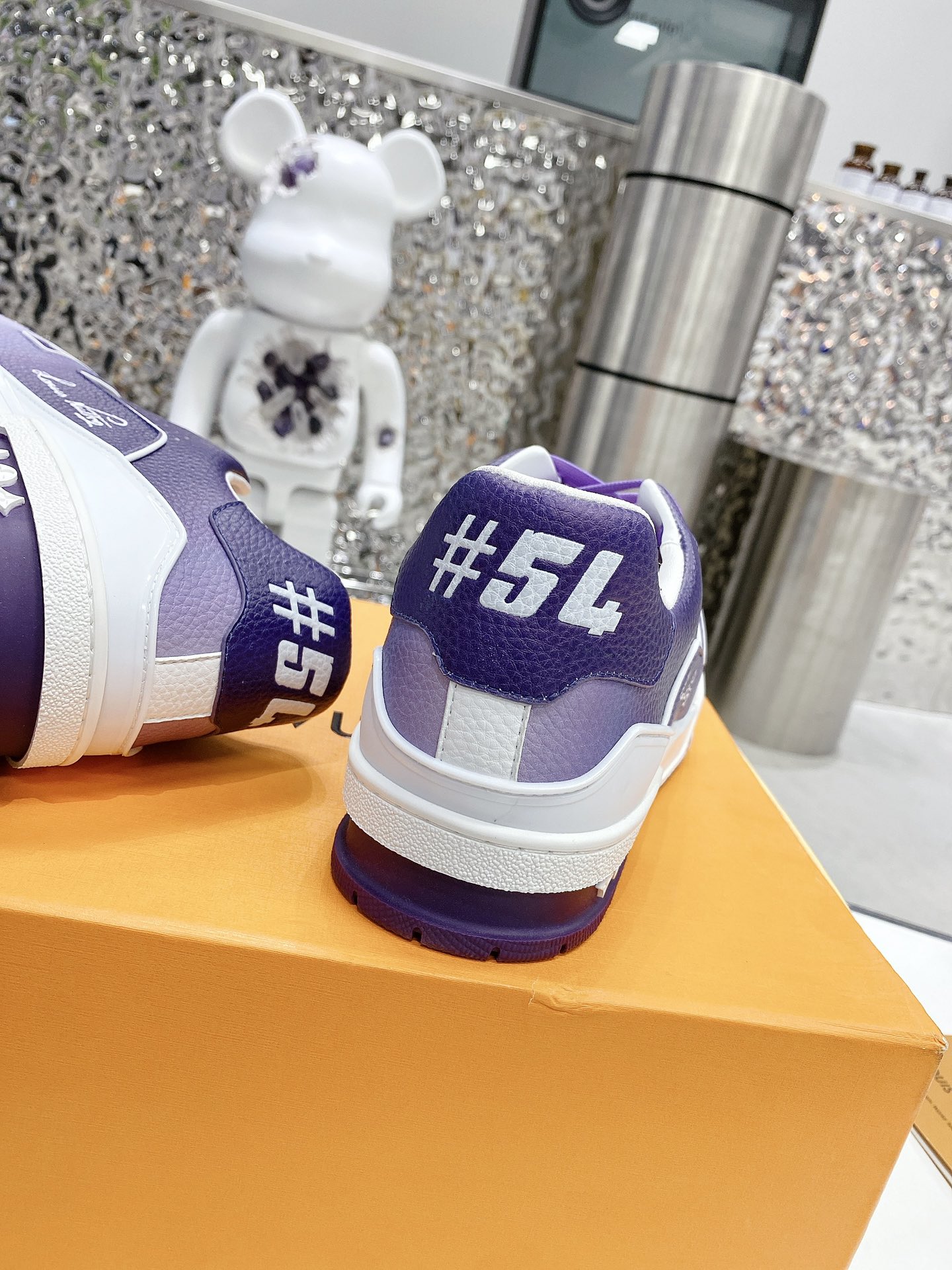 Louis Vuitton Women's LV Trainers Violet For Women LV - Soul Replicas