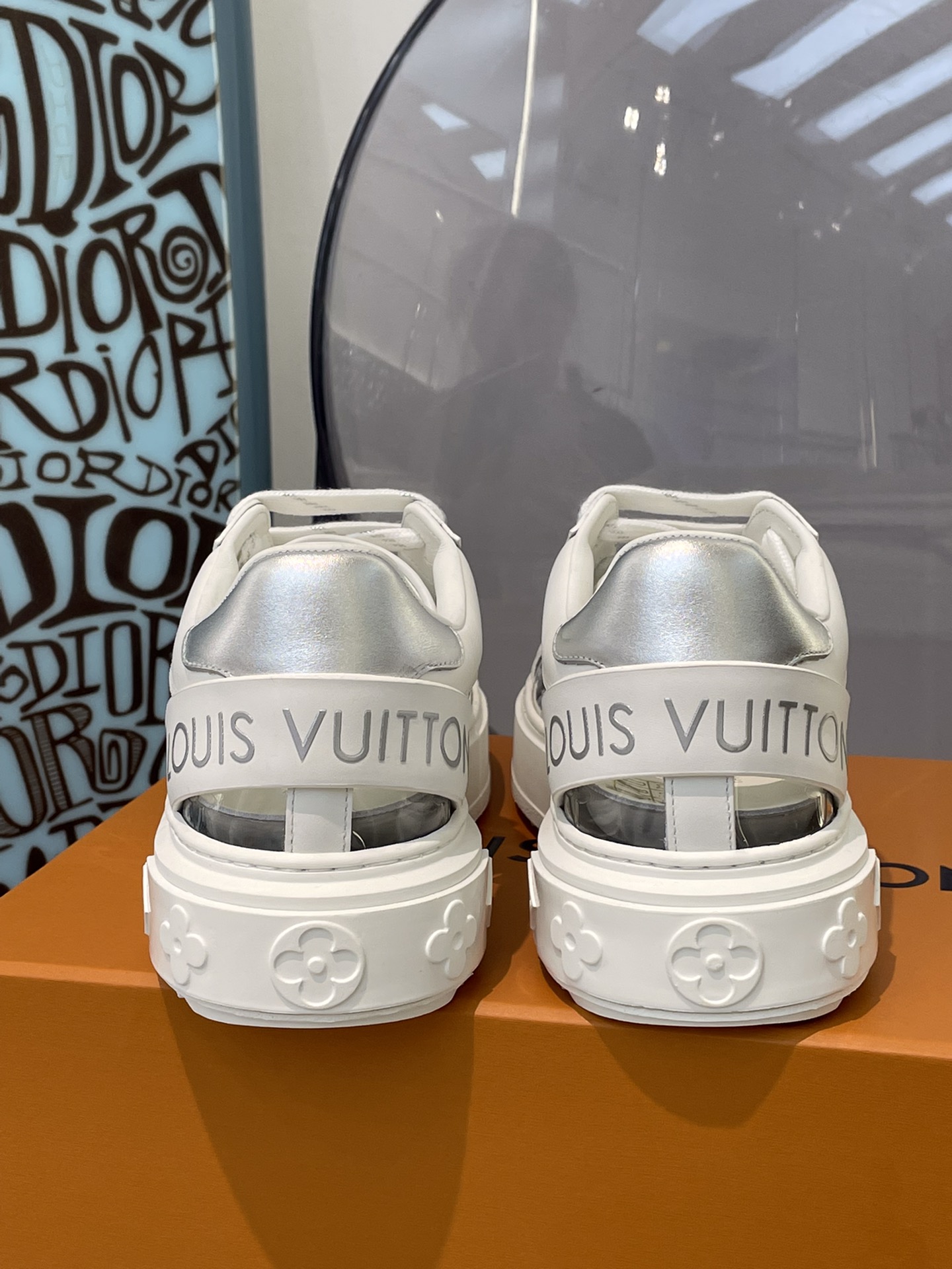 Louis Vuitton Women's Time Out Sneaker Sliver For Women LV - Soul Replicas