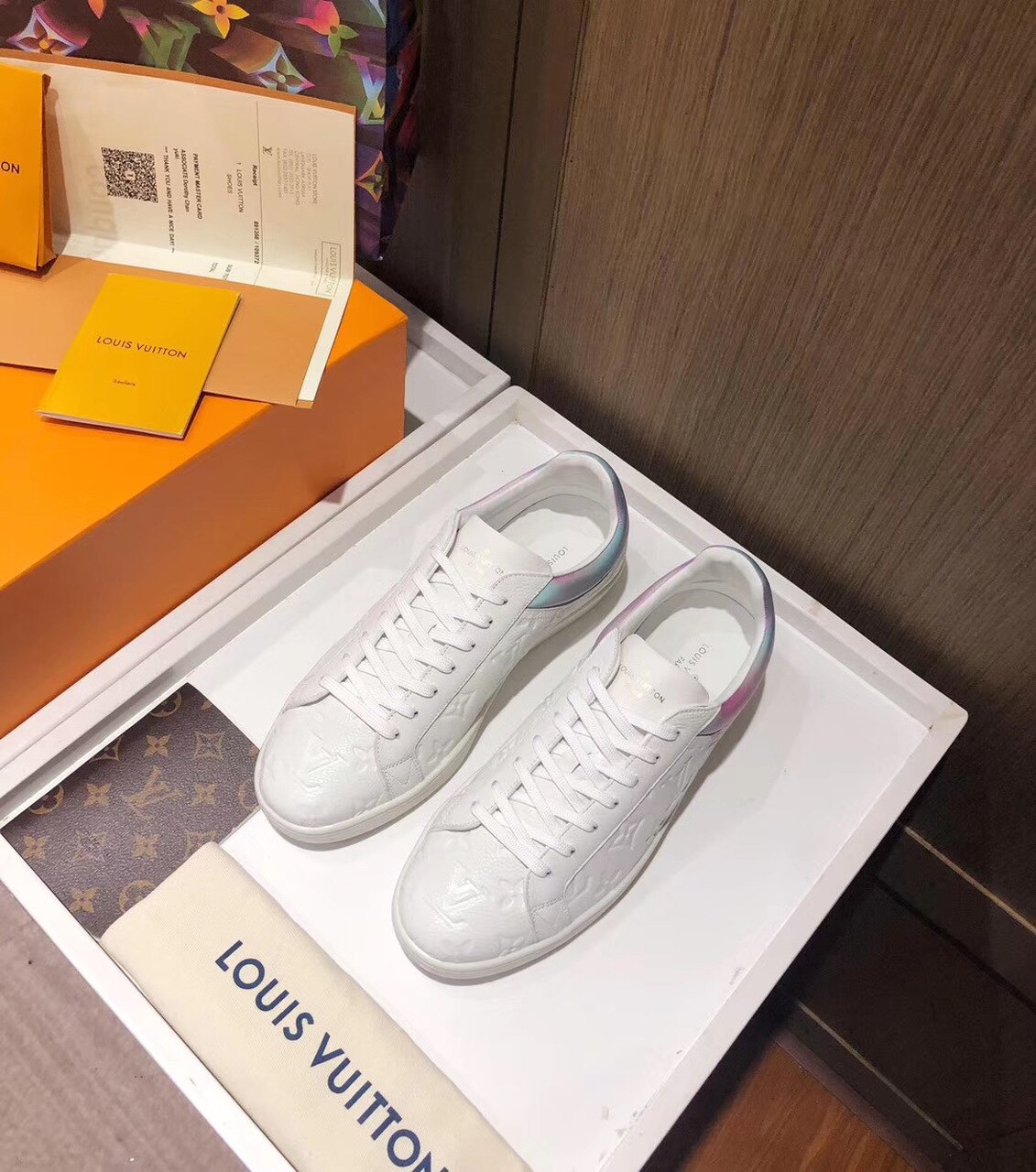 Louis Vuitton Luxembourg Sneaker Monogram Canvas White For Women LV - Soul Replicas