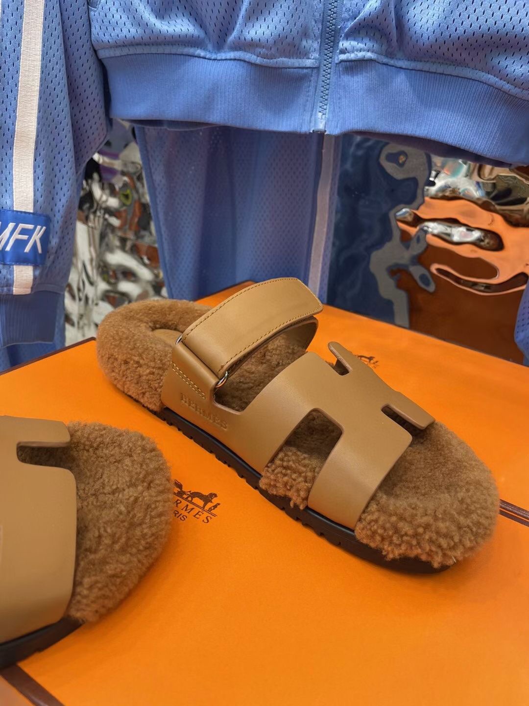 Hermes Chypre Sandal Brown For Women - Soul Replicas