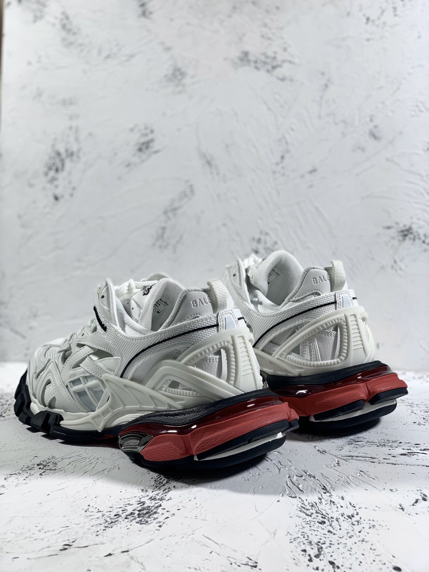 Balenciaga Track.2 Clear Sole Trainers White For Women - Soul Replicas