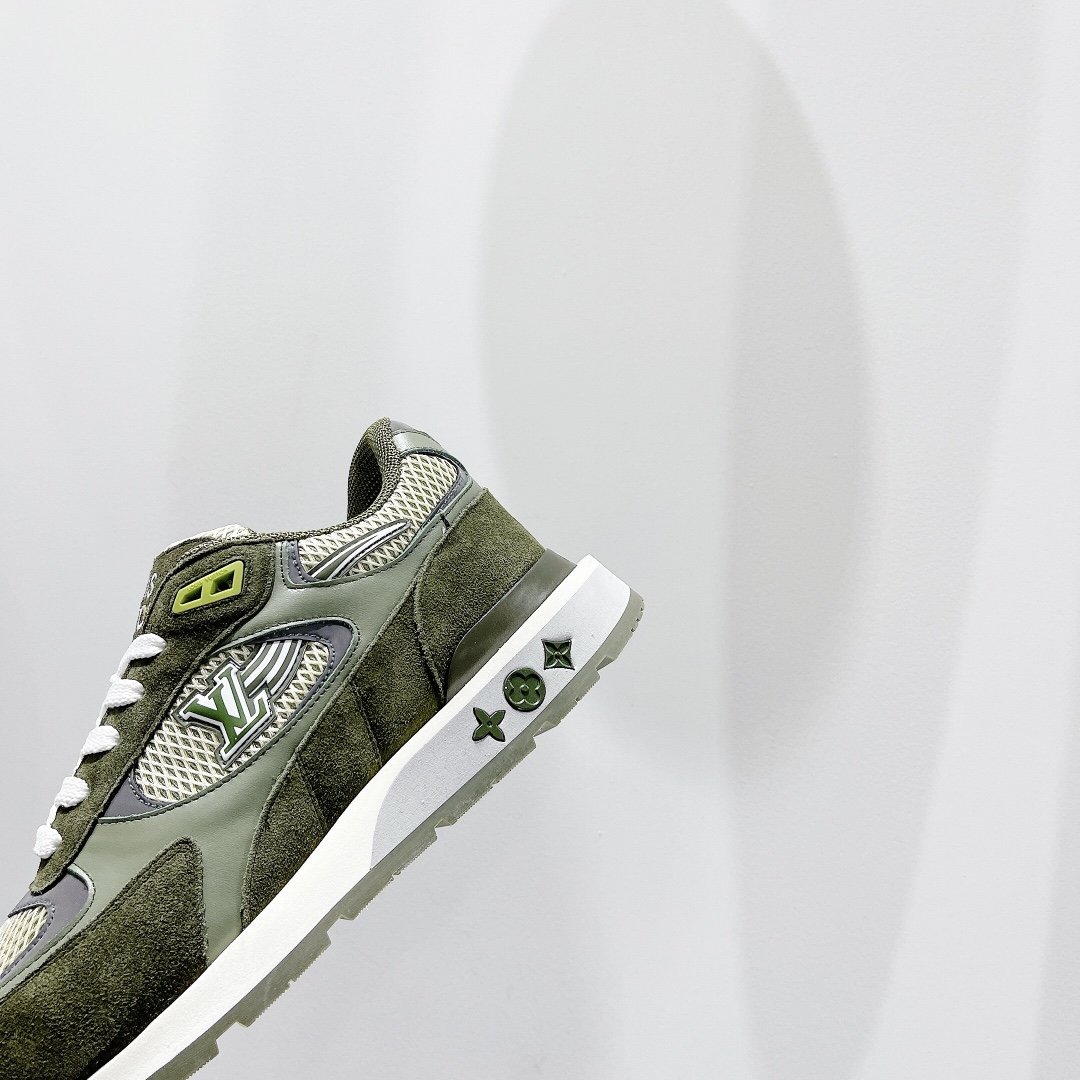 Louis Vuitton Run Away Sneaker Monogram Material Brown For Women LV - Soul Replicas