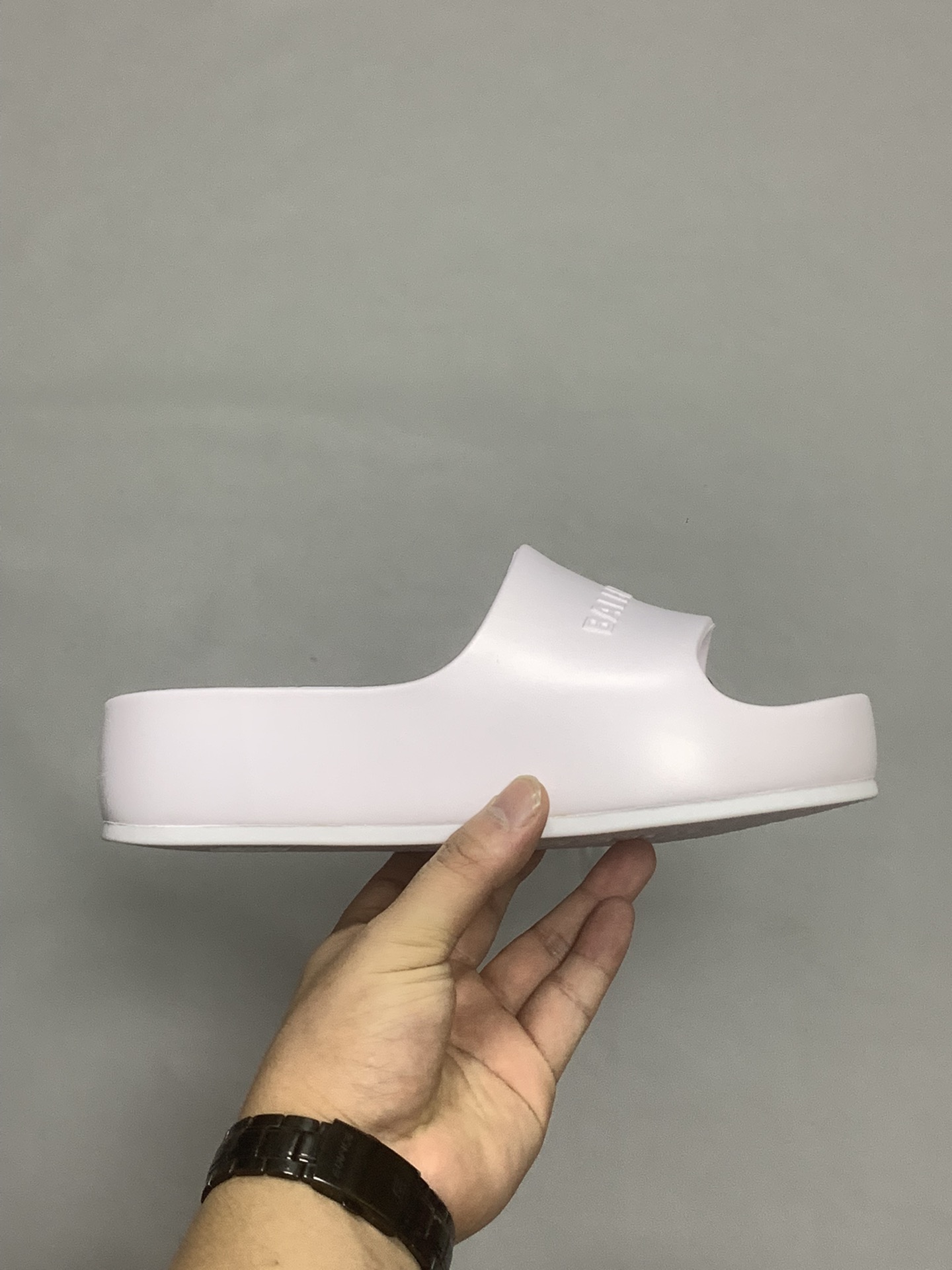 Balenciaga Pool Slide Sandal Light Purple For Women - Soul Replicas