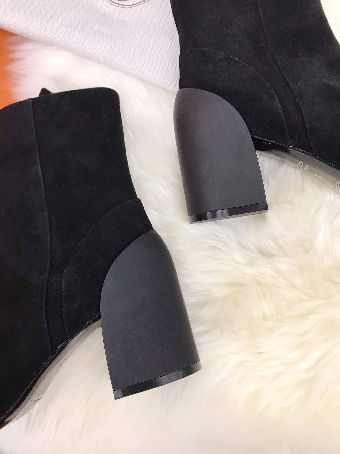 Hermes Brooke Ankle Boots Black For Women 2.4in/6cm - Soul Replicas