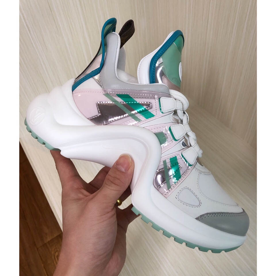 Louis Vuitton Women's LV Archlight Sneaker Green For Women LV - Soul Replicas