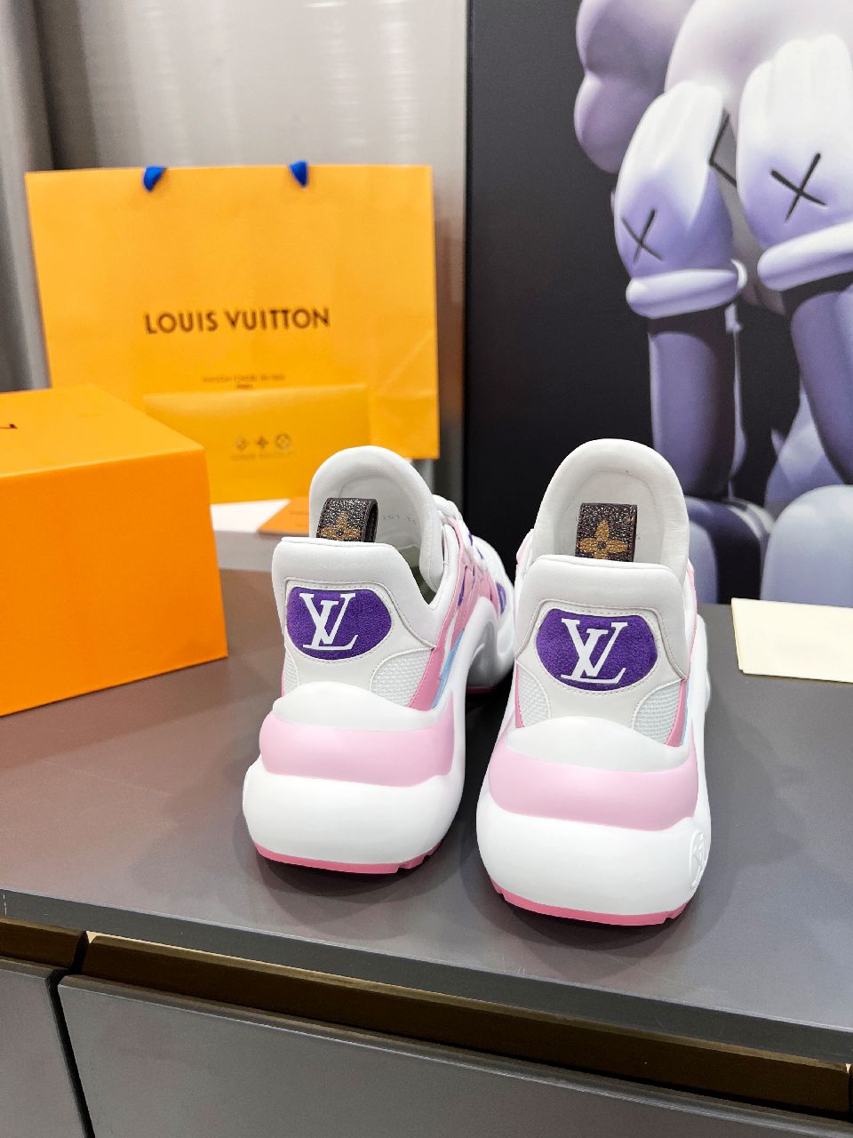 Louis Vuitton Women's LV Archlight Sneaker Pink And Blue For Women LV - Soul Replicas