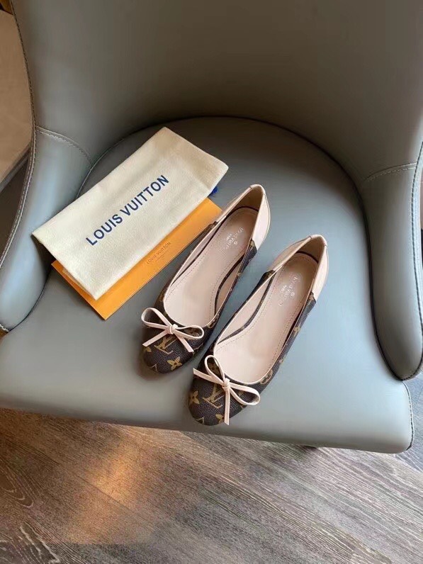 Louis Vuitton Women's Joy Ballerina Blush Pink For Women LV 1A87YP - Soul Replicas