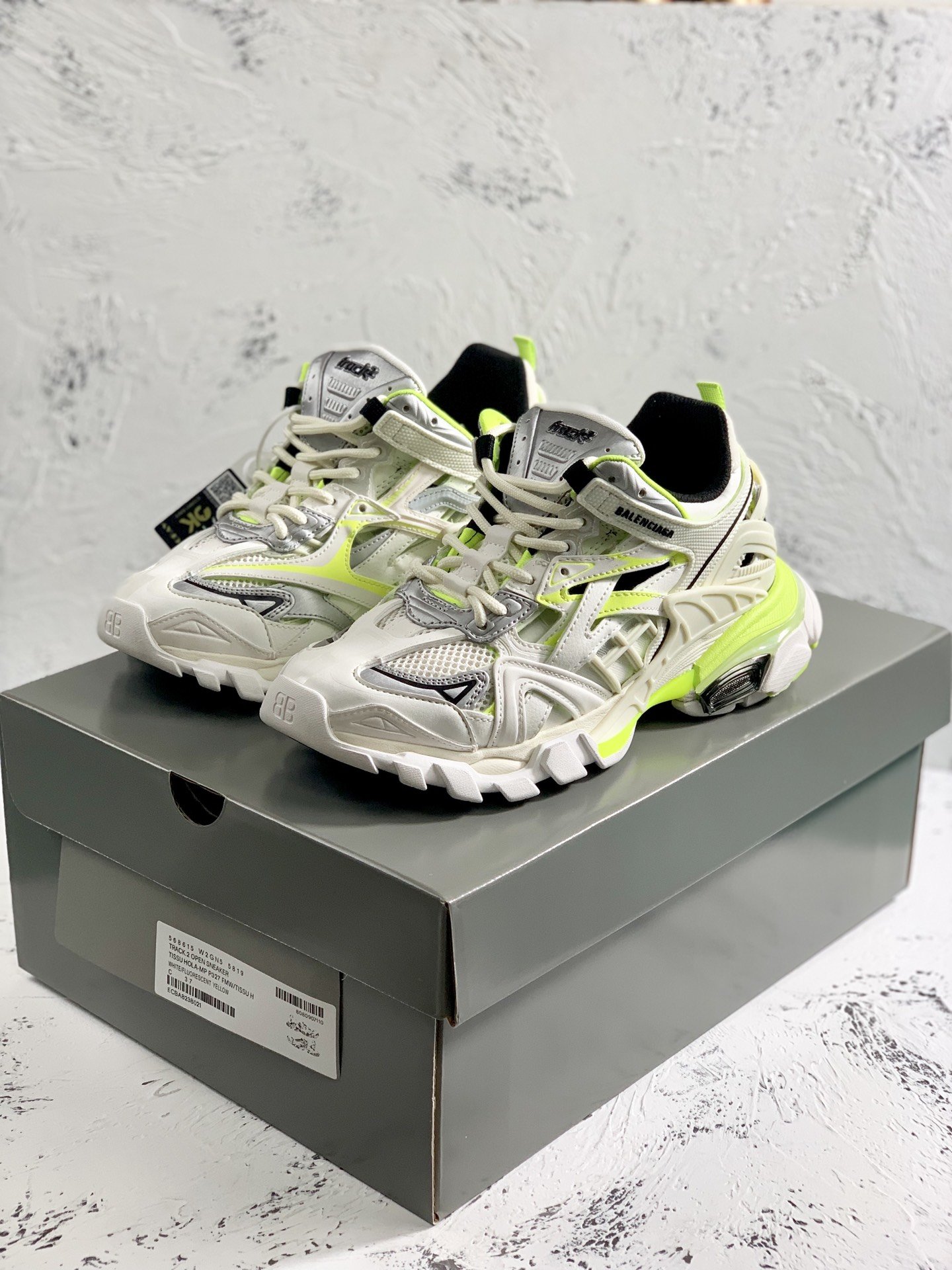 Balenciaga Track.2 Clear Sole Trainers Multicolour For Women - Soul Replicas