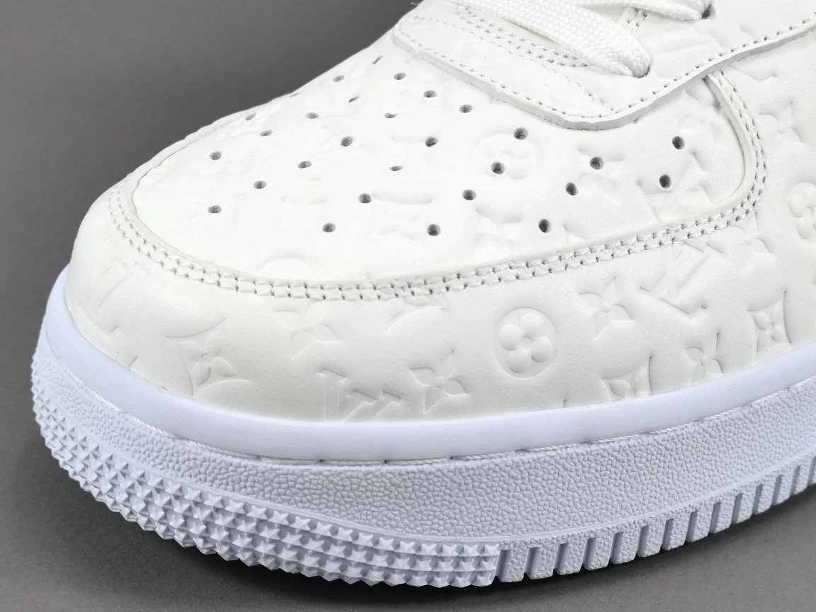NIKE AIR FORCE 1 x LOUIS VUITTON WHITE - Soul Replicas