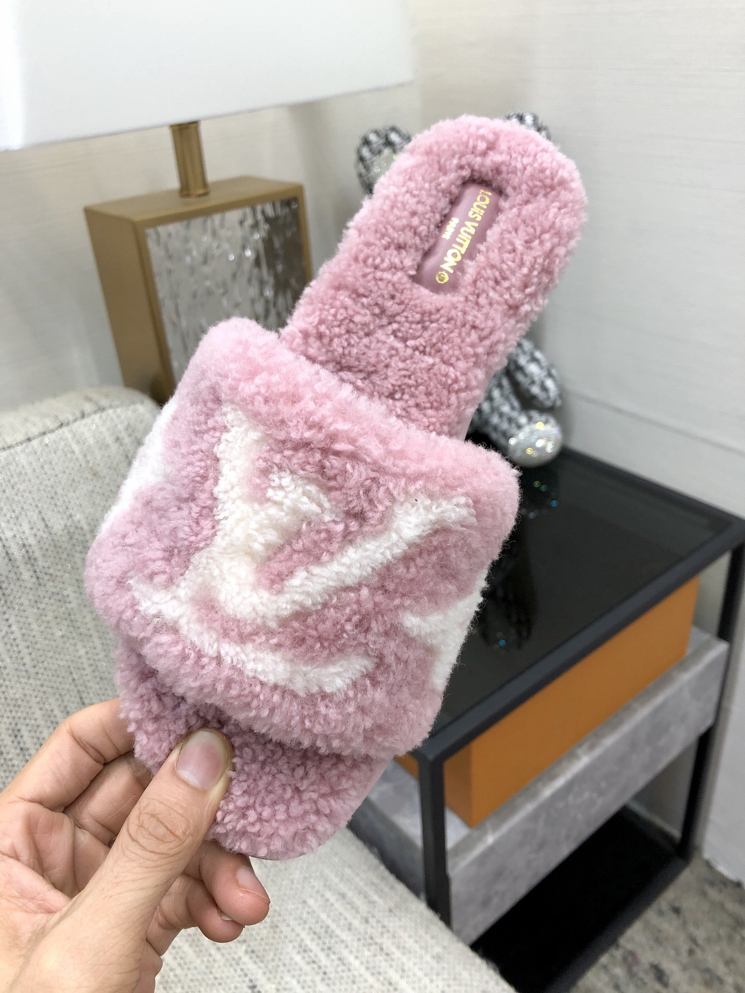 Louis Vuitton Women's Magnetic Flat Mule Light Pink For Women LV 1AA1UH - Soul Replicas