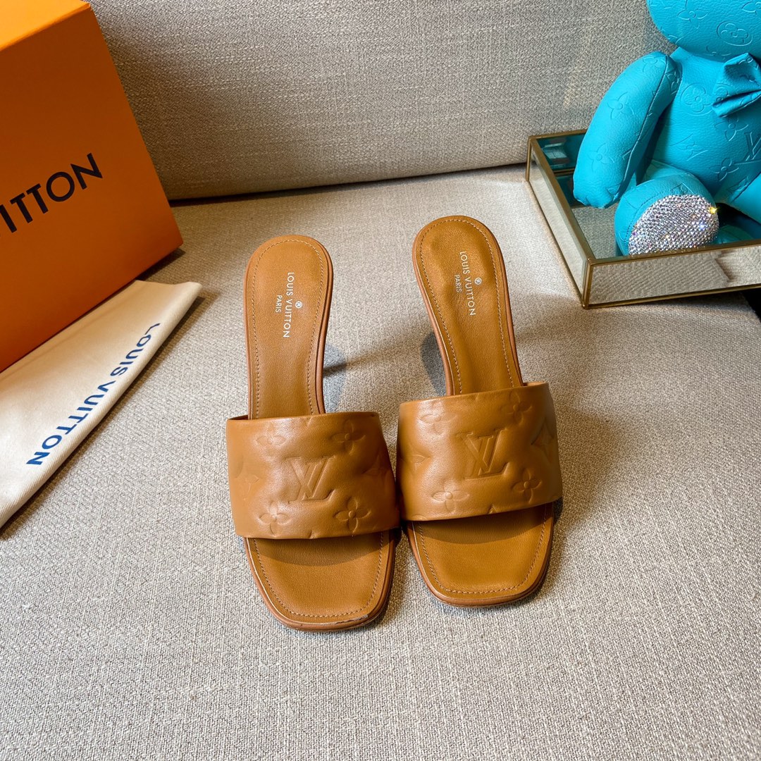 Louis Vuitton Women's Revival Mule Brown For Women LV - Soul Replicas