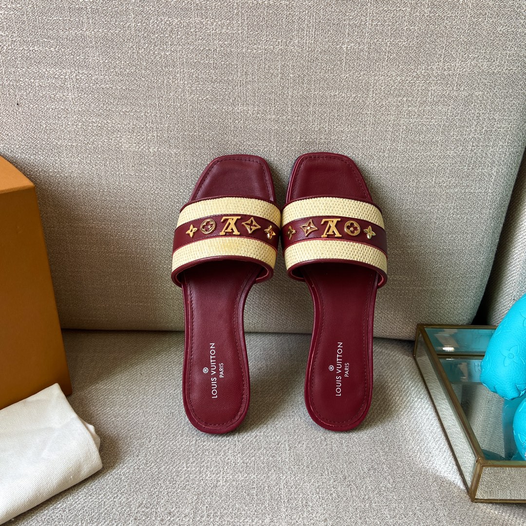 Louis Vuitton Women's Lock It Mule Purple For Women LV - Soul Replicas