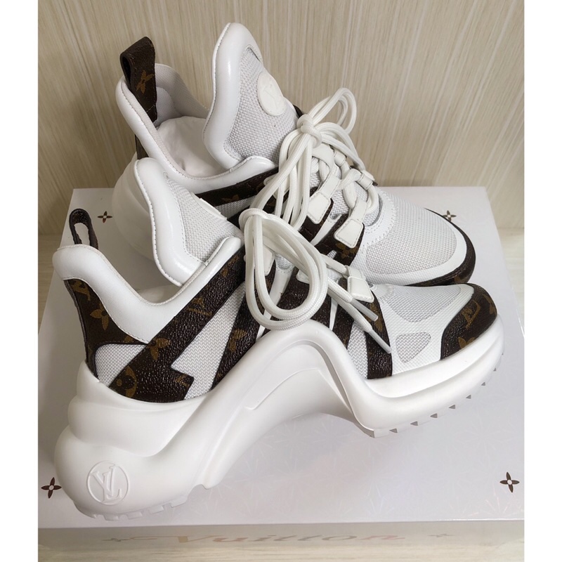 Louis Vuitton Women's LV Archlight Sneaker White For Women LV 1A43KV - Soul Replicas