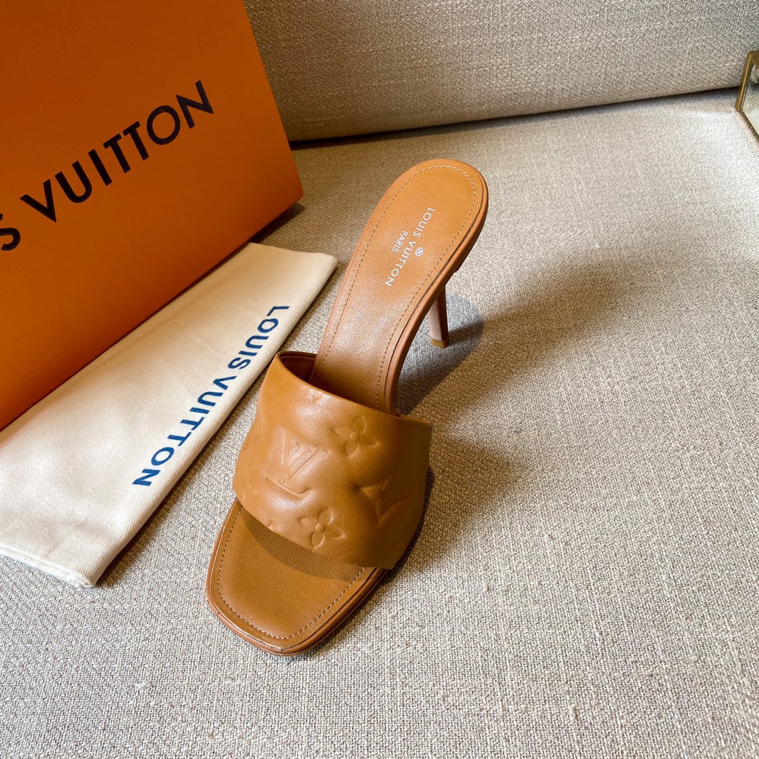Louis Vuitton Women's Revival Mule Brown For Women LV - Soul Replicas
