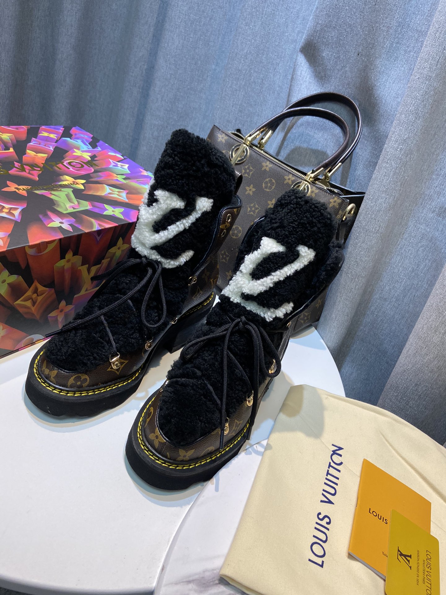 Louis Vuitton Women's Beaubourg Ankle Boot Black For Women LV - Soul Replicas