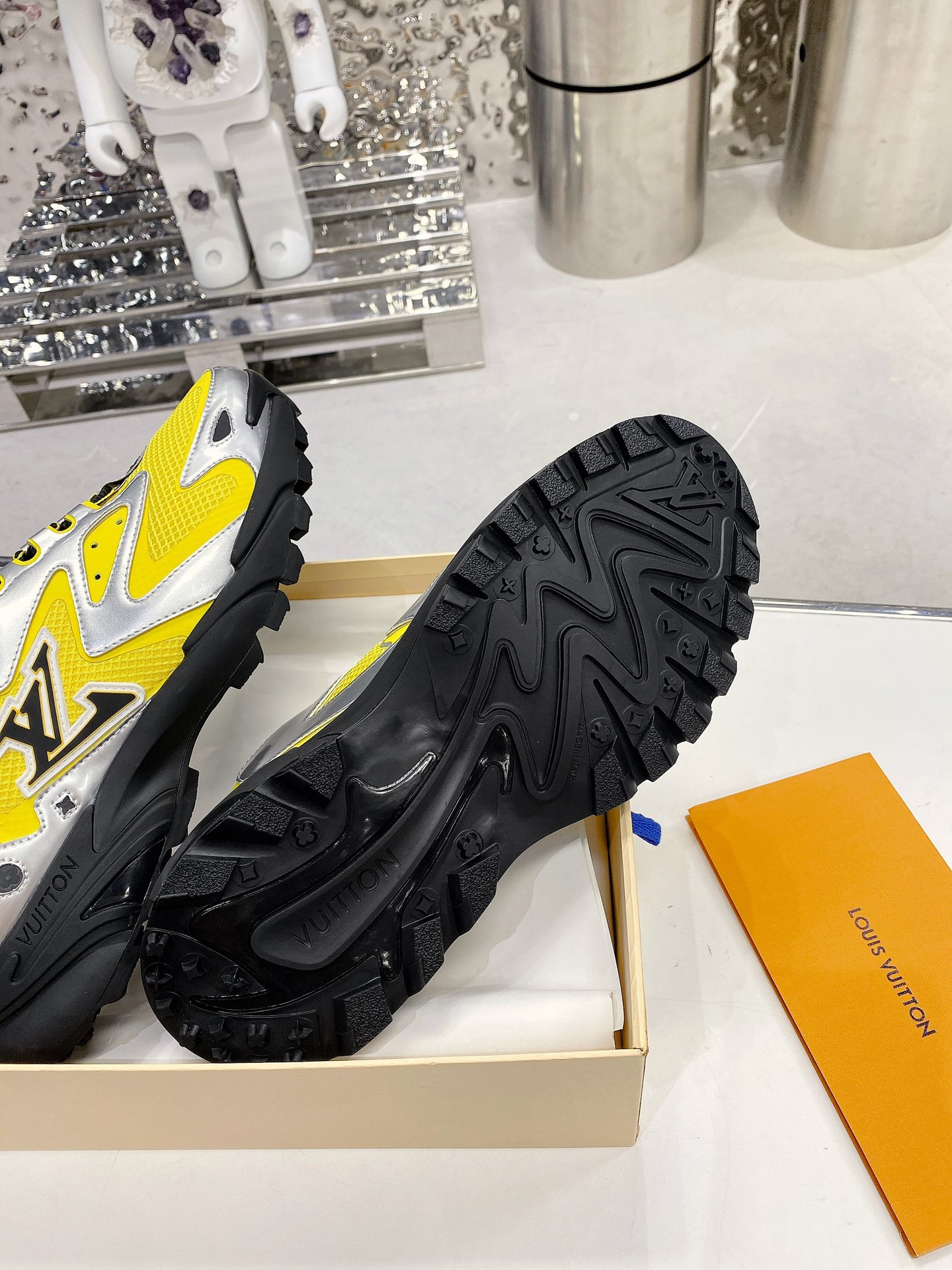 Louis Vuitton Women's LV Runner Tatic Sneaker Yellow For Women LV - Soul Replicas