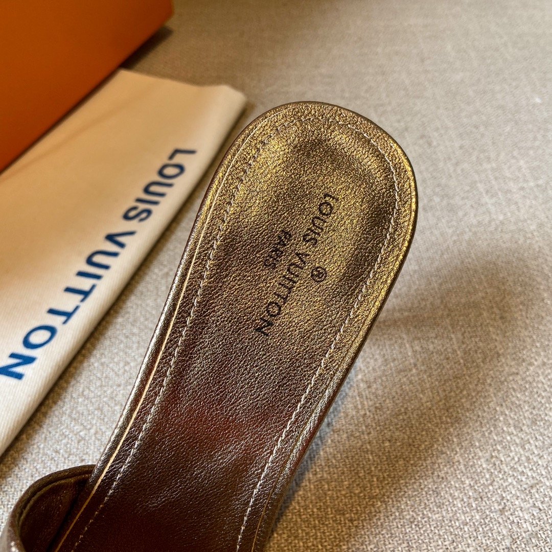 Louis Vuitton Women's Revival Mule Bronze For Women LV - Soul Replicas