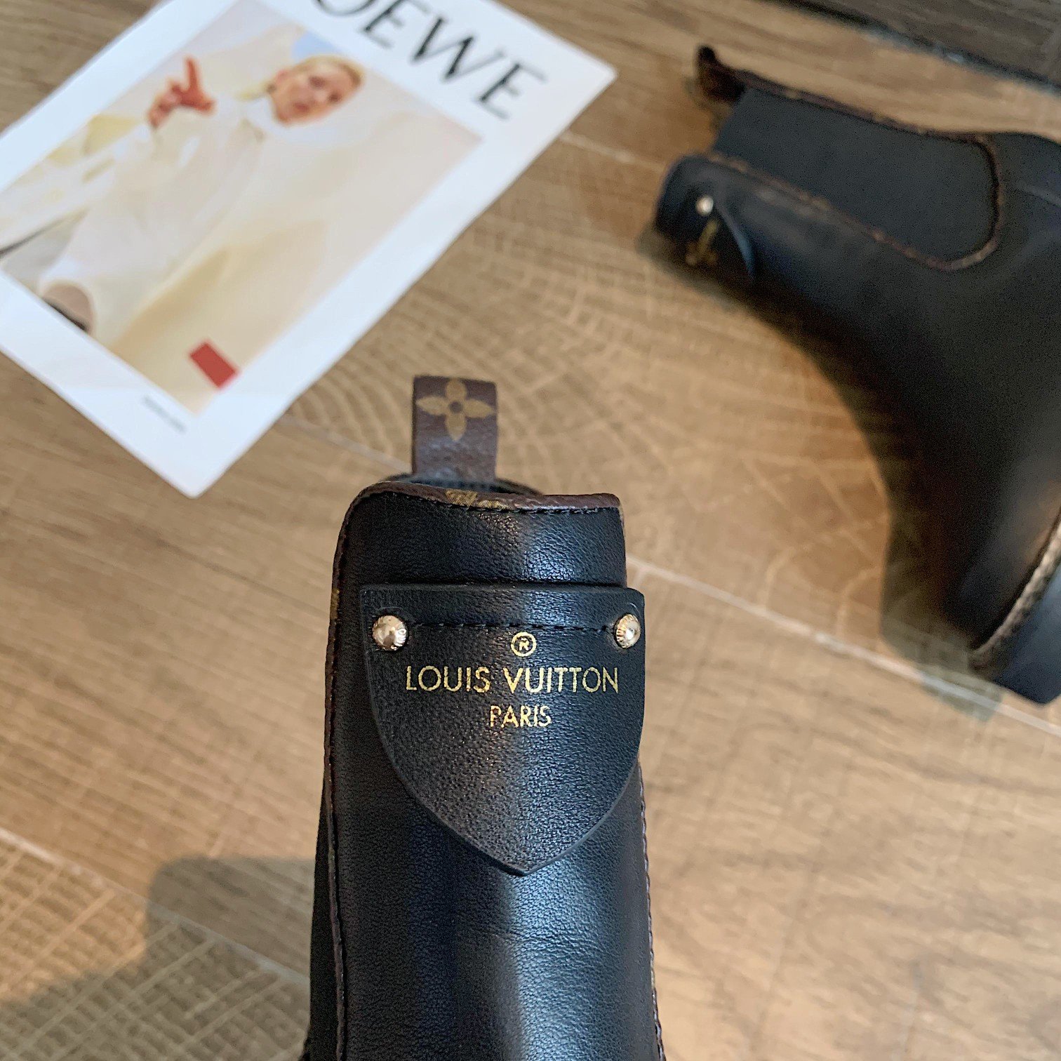 Louis Vuitton Women's LV Beaubourg Ankle Boot Black For Women LV 1A8949 - Soul Replicas