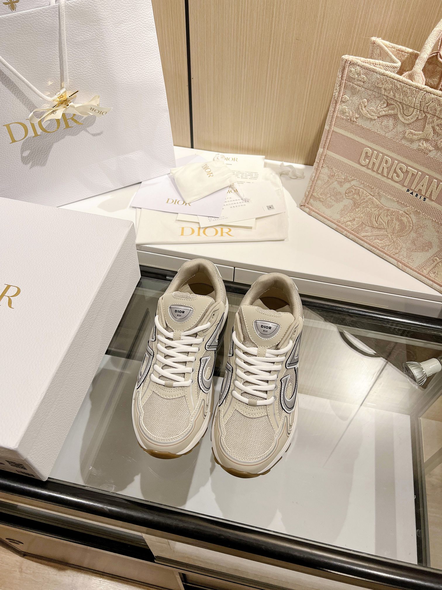 Christian Dior B23 Sneaker Grey For Men CD - Soul Replicas