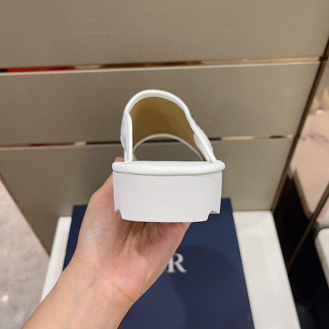 Christian Dior Sandal White For Men CD - Soul Replicas