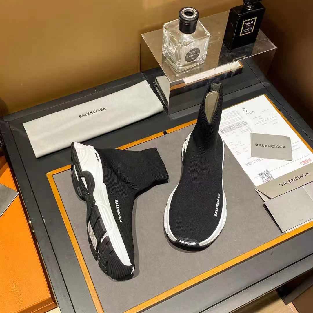 Balenciaga Speed Trainers Black For Women 645056W2DBP1013 - Soul Replicas