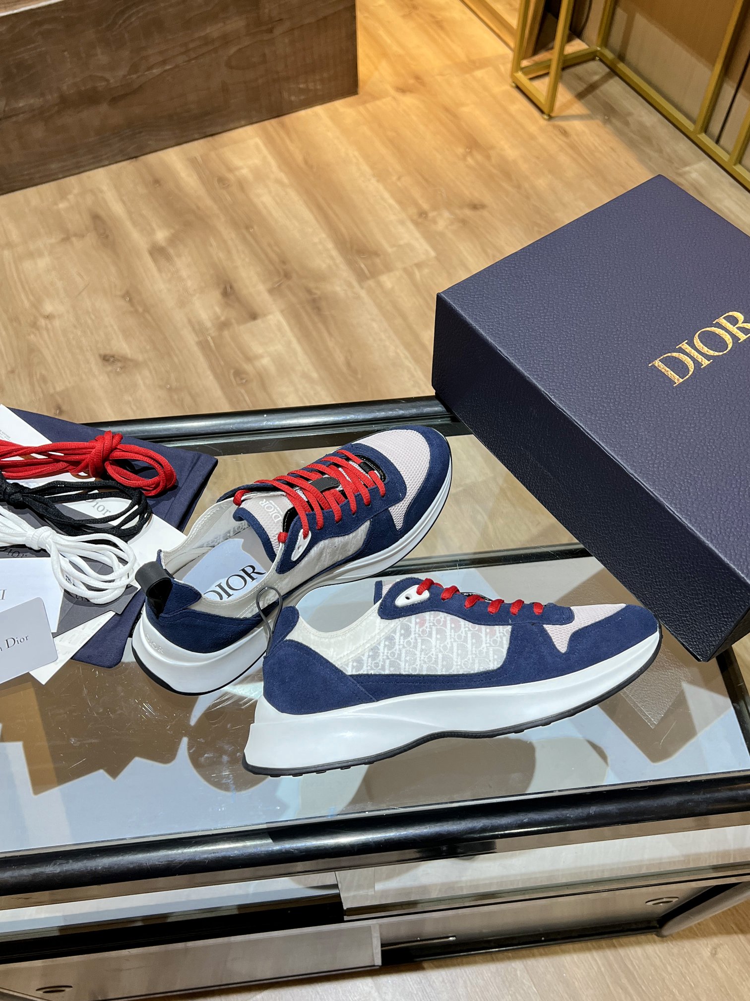 Christian Dior B25 Runner Sneaker Multicolor For Men CD - Soul Replicas