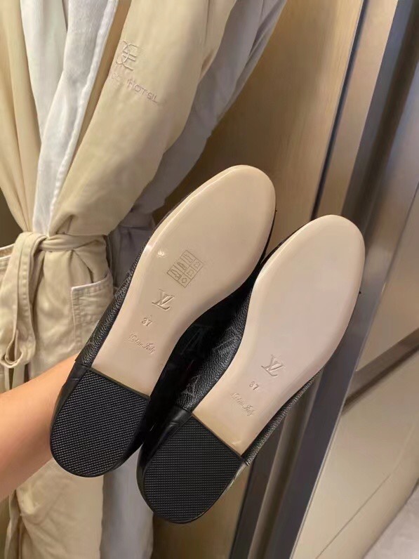 Louis Vuitton Women's Joy Ballerina Black For Women LV - Soul Replicas