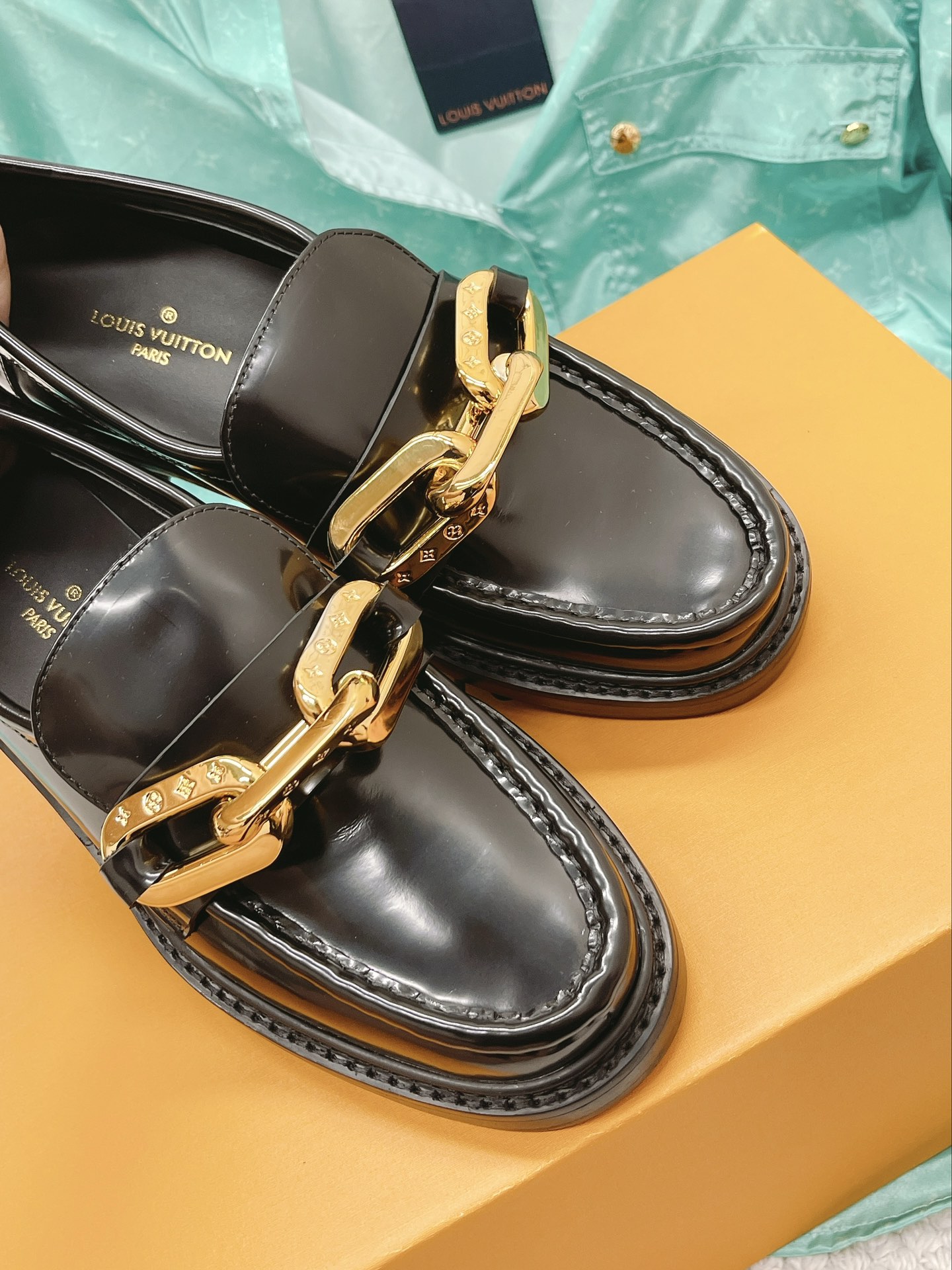 Louis Vuitton Women's Academy Loafer Black For Women LV - Soul Replicas