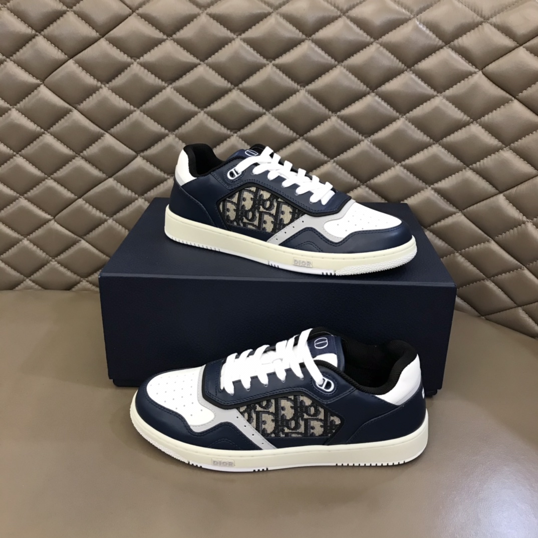 Christian Dior B27 Low-Top Sneaker Black/White For Men CD 3SN272ZIJ_H163 - Soul Replicas