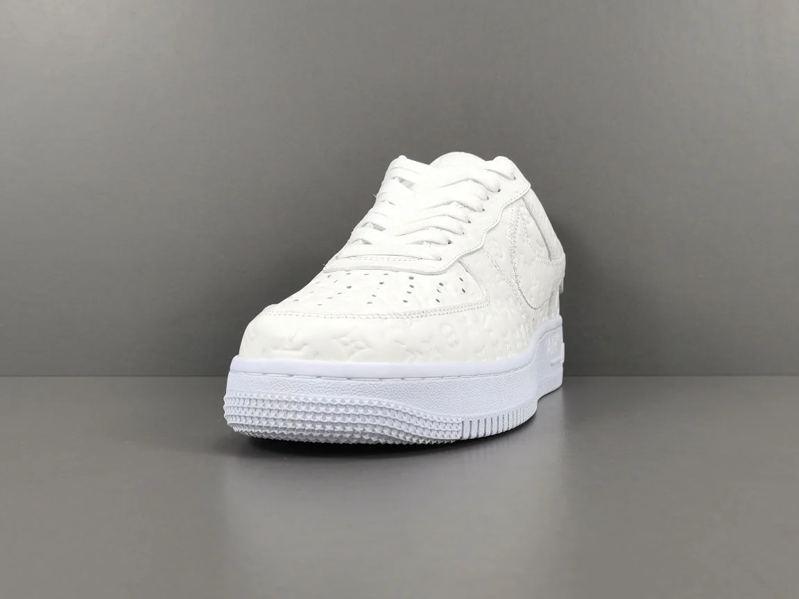 NIKE AIR FORCE 1 x LOUIS VUITTON WHITE - Soul Replicas