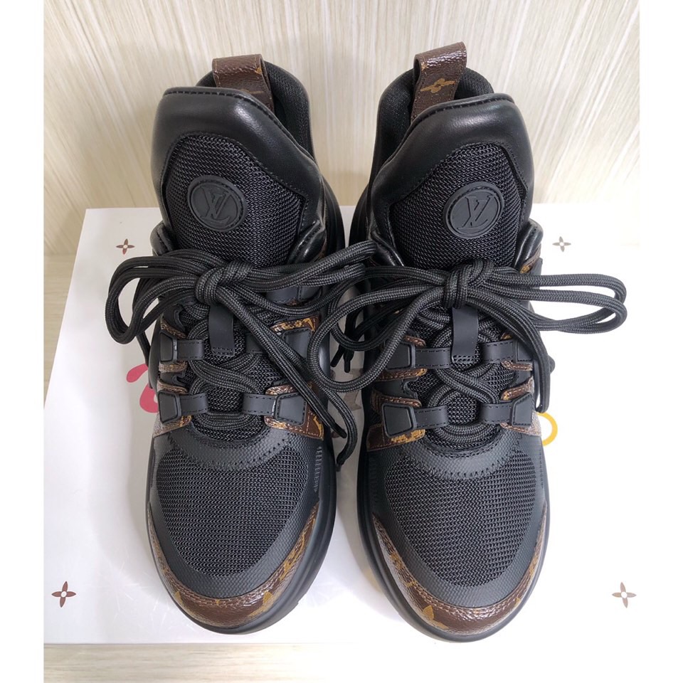 Louis Vuitton Women's LV Archlight Sneaker Black For Women LV 1A43LO - Soul Replicas