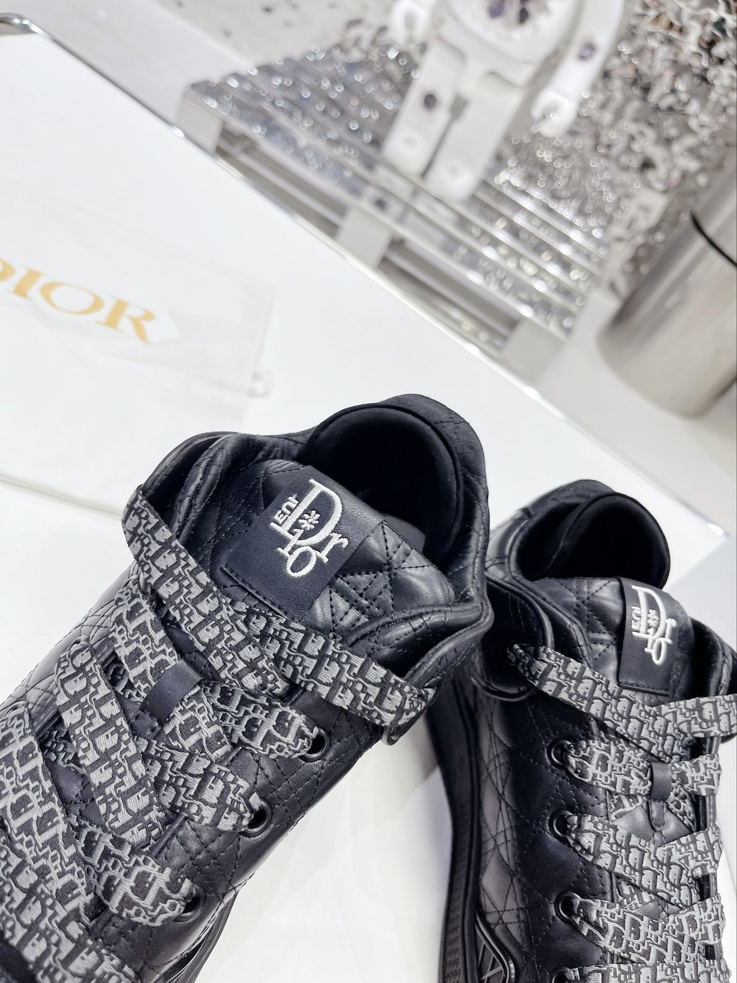 Christian Dior Sneaker Black For Men CD - Soul Replicas