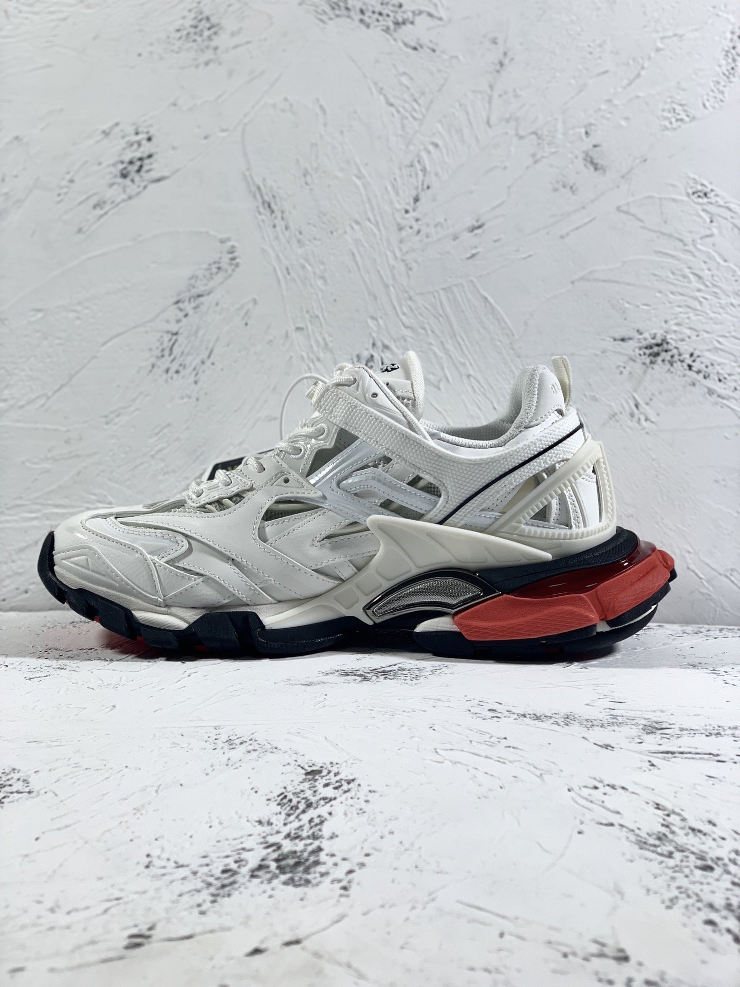 Balenciaga Track.2 Clear Sole Trainers White For Women - Soul Replicas