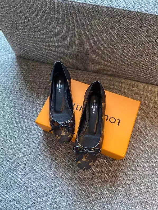 Louis Vuitton Women's Joy Ballerina Brown And Black For Women LV - Soul Replicas